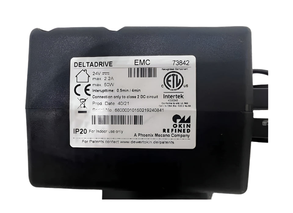 Serta Mattress - Adjustable Base Foot Motor Replacement for Motion Perfect 2 & 3, Motion Custom 1 & 2 and Motion Essentials - Okin 73842 - GreatFurnitureDeal