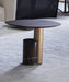 American Eagle Furniture - ET-J2192 Wood & Metal End Table - ET-J2192 - GreatFurnitureDeal