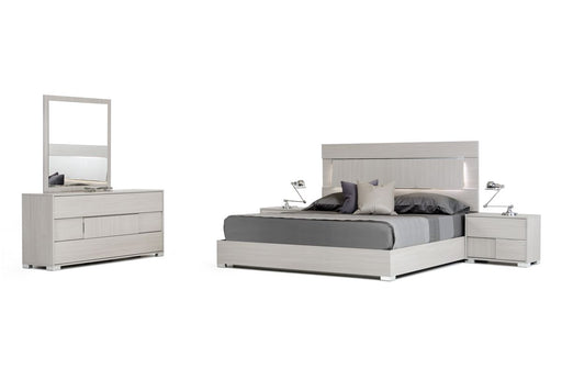 VIG Furniture - Modrest Ethan Italian Modern Grey California King Bed - VGACETHAN-BED-CK - GreatFurnitureDeal