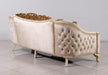 European Furniture - Angelica Sofa in Beige & Gold - 45350-S - GreatFurnitureDeal