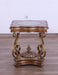European Furniture - Rosella Luxury End Table in Parisian Bronze - 44697-ET - GreatFurnitureDeal