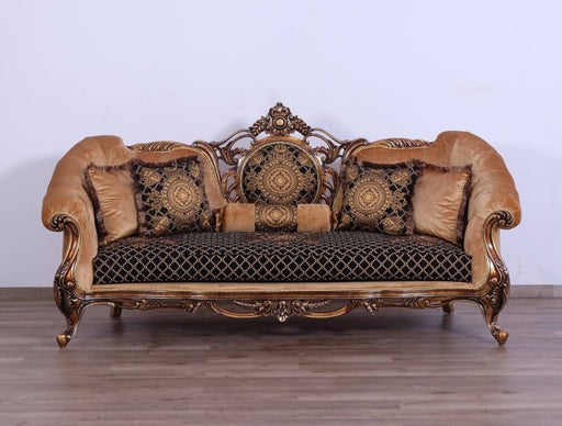European Furniture - Rosella Luxury Sofa in Parisian Bronze - 44697-S - GreatFurnitureDeal