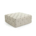 Zentique - Calvin Tufted Ottoman - F204 Squ A003 - GreatFurnitureDeal