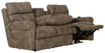 Catnapper - Tranquility Power Headrest Power Lay Flat Sofa w/CR3 Heat/Massage/Lumbar in Pewter - 63015 - GreatFurnitureDeal