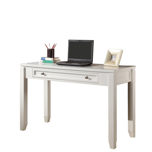 Parker House - Boca Desk with Hutch in Cottage White - BOC#347D-2 - GreatFurnitureDeal