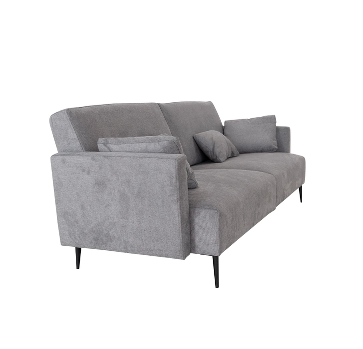 ESF Furniture - Monroe Living Room Set in Grey - MONROE-4