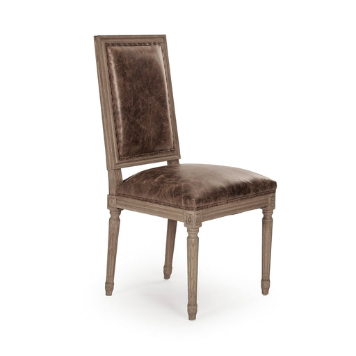 Zentique - Louis Side Chair - FC010-4 E255-3 CP035 Jute - GreatFurnitureDeal