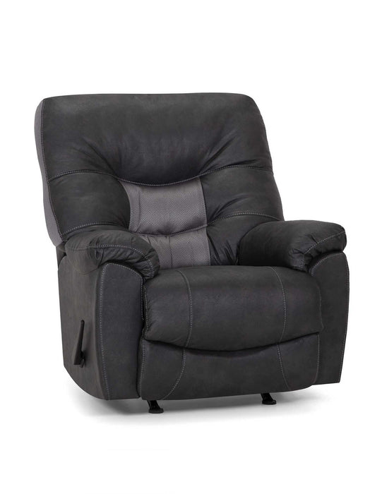 Franklin Furniture - 4595 Trilogy Rocker Recliner in Commodore Charcoal - 4595-CHARCOAL - GreatFurnitureDeal