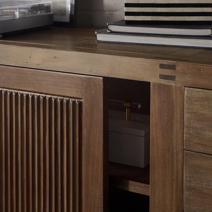 Bramble - Finsbury Sideboard w/ Sliding Doors - BR-76519 - GreatFurnitureDeal