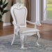 Furniture of America - Manzanita Arm Chair in White (Set of 2) - FM3261WH-AC-2PK - GreatFurnitureDeal