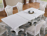 Furniture of America - Manzanita 7 Piece Dining Table Set in White - FM3261WH-T-TABLE-7SET - GreatFurnitureDeal