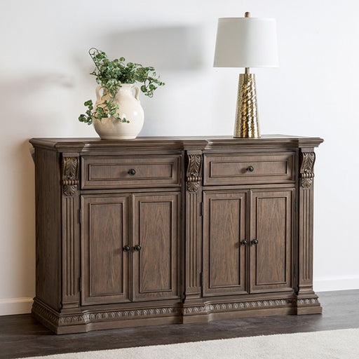 Furniture of America - Seven Sideboard in Weathered Oak - FM3418AK-SV - GreatFurnitureDeal