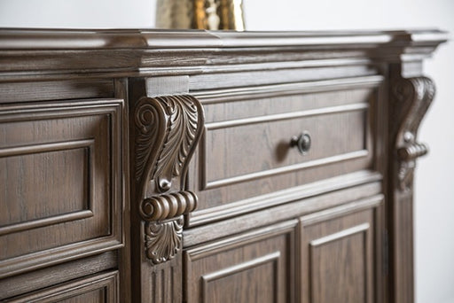 Furniture of America - Seven Sideboard in Weathered Oak - FM3418AK-SV - GreatFurnitureDeal