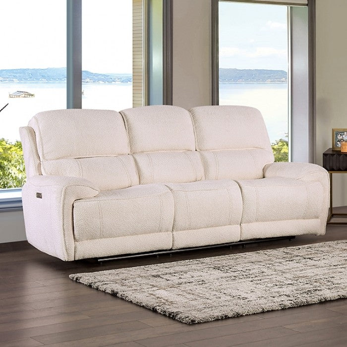 Furniture of America - Morcote Power Sofa in Beige - FM62001BG-SF-PM