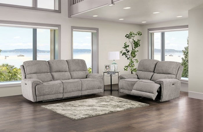 Furniture of America - Morcote Sofa in Light Gray - FM62001LG-SF-PM - GreatFurnitureDeal