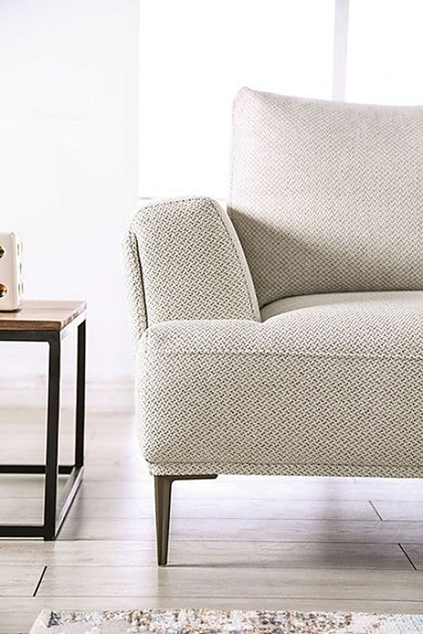 Furniture of America - Gladbach Loveseat in Beige - FM63007BG-LV - GreatFurnitureDeal