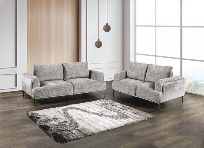 Furniture of America - Gladbach Sofa in Gray - FM63007GY-SF - GreatFurnitureDeal