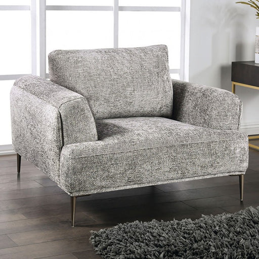 Furniture of America - Gladbach Accent Chair in Gray - FM63007GY-CH - GreatFurnitureDeal