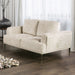 Furniture of America - Gladbach Loveseat in Light Brown - FM63007LB-LV - GreatFurnitureDeal