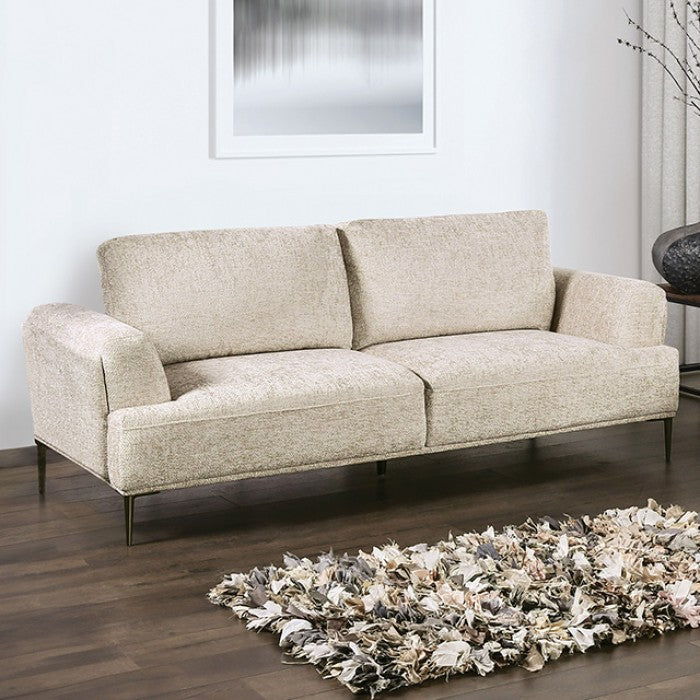 Furniture of America - Gladbach Sofa in Light Brown - FM63007LB-SF - GreatFurnitureDeal