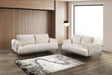 Furniture of America - Gladbach 3 Piece Living Room Set in Linen White - FM63007WH-SF-3SET - GreatFurnitureDeal