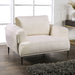 Furniture of America - Gladbach Accent Chair in Linen White - FM63007WH-CH - GreatFurnitureDeal