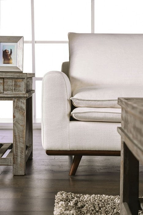 Furniture of America - Monthey Sofa in Beige/Dark Brown - FM63008DB-SF