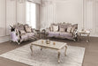 Furniture of America - Albacete Accent Chair in Champagne/Purple - FM65006PR-CH - GreatFurnitureDeal