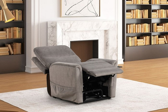Furniture of America - Sylvanus Lift Chair in Gray - FM68000GY-LC - GreatFurnitureDeal
