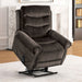 Furniture of America - Dionysia Lift Chair in Dark Gray - FM68001DG-LC - GreatFurnitureDeal