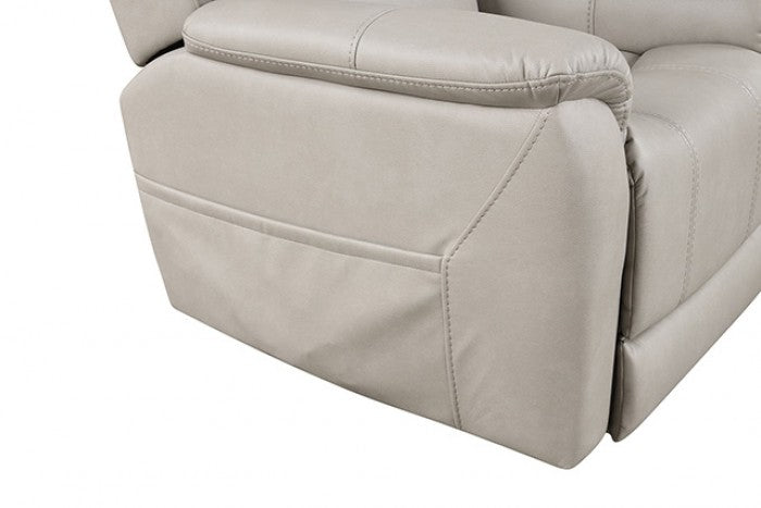 Furniture of America - Ethelreda Lift Chair in Light Gray - FM68002LG-LC - GreatFurnitureDeal