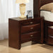 Furniture of America - Zosimo 5 Piece Eastern King Storage Bedroom Set in Dark Cherry - FM7210CH-EK-5SET - GreatFurnitureDeal