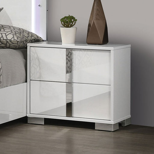 Furniture of America - Sinistra 3 Piece King Bedroom Set in White - FM7211WH-EK-3SET - GreatFurnitureDeal