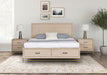 Furniture of America - Sandnes Queen Bed in Light Oak - FM7369AK-Q - GreatFurnitureDeal