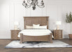 Furniture of America - Seven Queen Bed in Weathered Oak - FM7418AK-Q - GreatFurnitureDeal