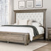 Furniture of America - Philomath 5 Piece Queen Bedroom Set in Aged Oak - FM7430BR-Q-5SET - GreatFurnitureDeal