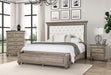 Furniture of America - Philomath 5 Piece Queen Bedroom Set in Aged Oak - FM7430BR-Q-5SET - GreatFurnitureDeal