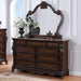 Furniture of America - Ventresca Dresser in Dark Cherry - FM7635CH-D - GreatFurnitureDeal