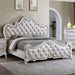 Furniture of America - Ventresca 6 Piece Eastern King Bedroom Set in White - FM7635WH-EK-6SET - GreatFurnitureDeal