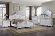 Furniture of America - Ventresca 3 Piece Queen Bedroom Set in White - FM7635WH-Q-3SET - GreatFurnitureDeal