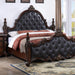 Furniture of America - Cremona Eastern King Bed in Dark Cherry - FM7637CH-EK - GreatFurnitureDeal