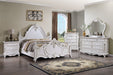 Furniture of America - Francione Eastern King Bed in White - FM7638WH-EK - GreatFurnitureDeal