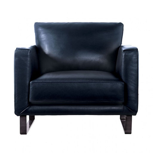 Furniture of America - Mezzanotte Accent Chair in Midnight Blue - FM90000-CH-PK - GreatFurnitureDeal