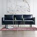 Furniture of America - Mezzanotte Sofa in Midnight Blue - FM90000-SF-PK - GreatFurnitureDeal