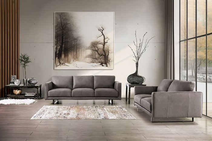 Furniture of America - Mezzanotte Sofa in Gray - FM90000GY-SF - GreatFurnitureDeal