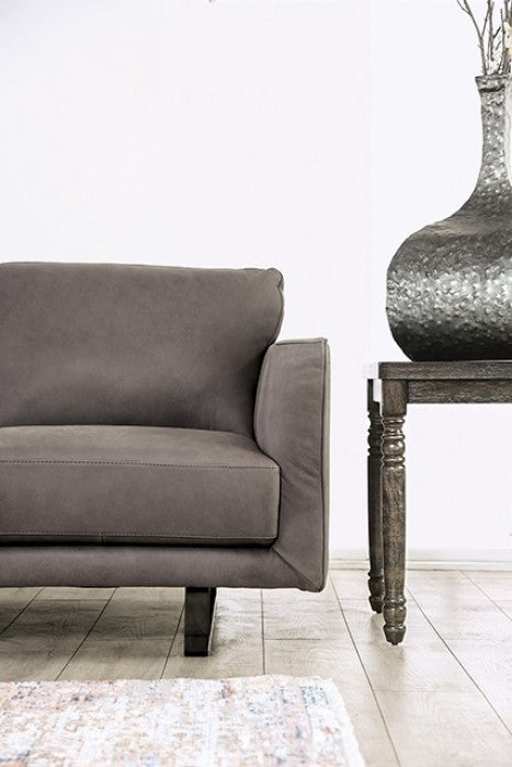 Furniture of America - Mezzanotte Sofa in Gray - FM90000GY-SF