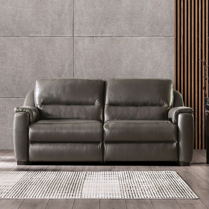 Furniture of America - Altamura 2 Piece Power Sofa Set in Gray - FM90002GY-SF-PM-2SET