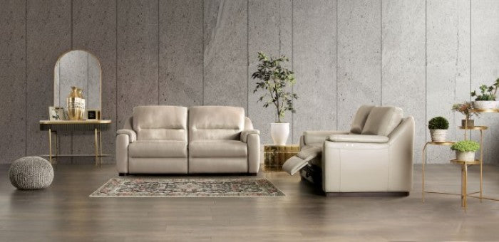 Furniture of America - Altamura Power Sofa in Taupe - FM90002TP-SF-PM