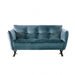 Furniture of America - Civellutino Loveseat in Teal - FM90004TL-LV-PK - GreatFurnitureDeal