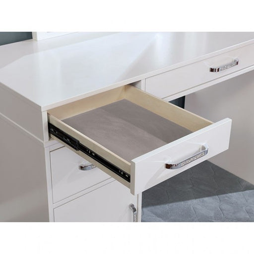 Furniture of America - Yasmine Vanity Set in Tiffany Blush - FOA-DK5683PK-PK - GreatFurnitureDeal